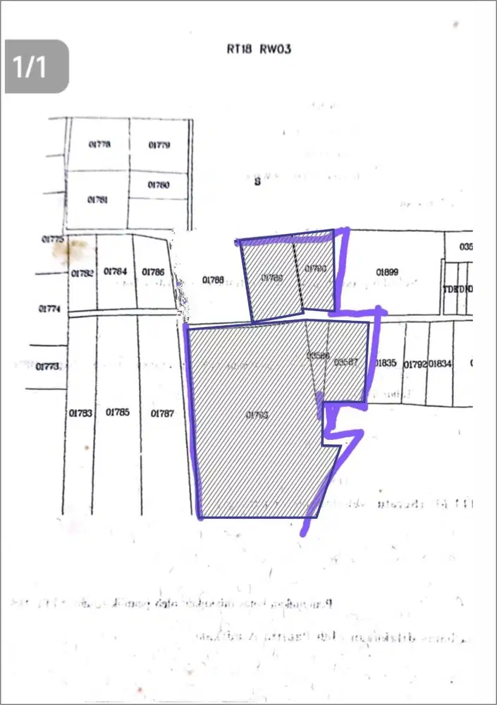 Dijual Tanah Di Cipulir Samping Jalan Raya Ciledug
