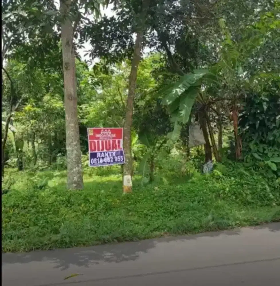 Jual Cepat Tanah Pinggir Jalan Raya Cibeber 2845 m²