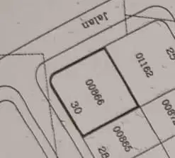Kavling di Sutera Narada Alam Sutera Posisi Hook
