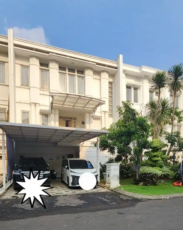 Rumah Mewah Dikawasan  Elitenya Summarecon  Bangunan 3 Lantai