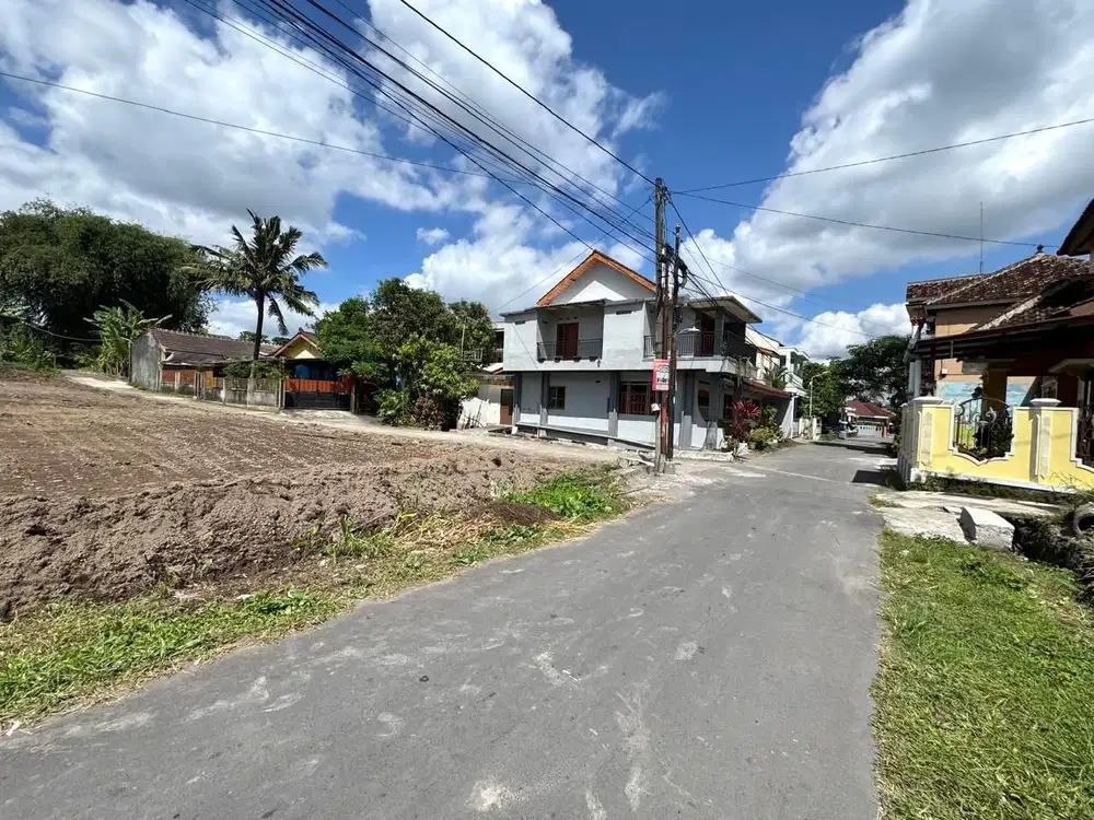 Tanah Sleman Tepi Jalan, 10 Menit Kampus UGM UII