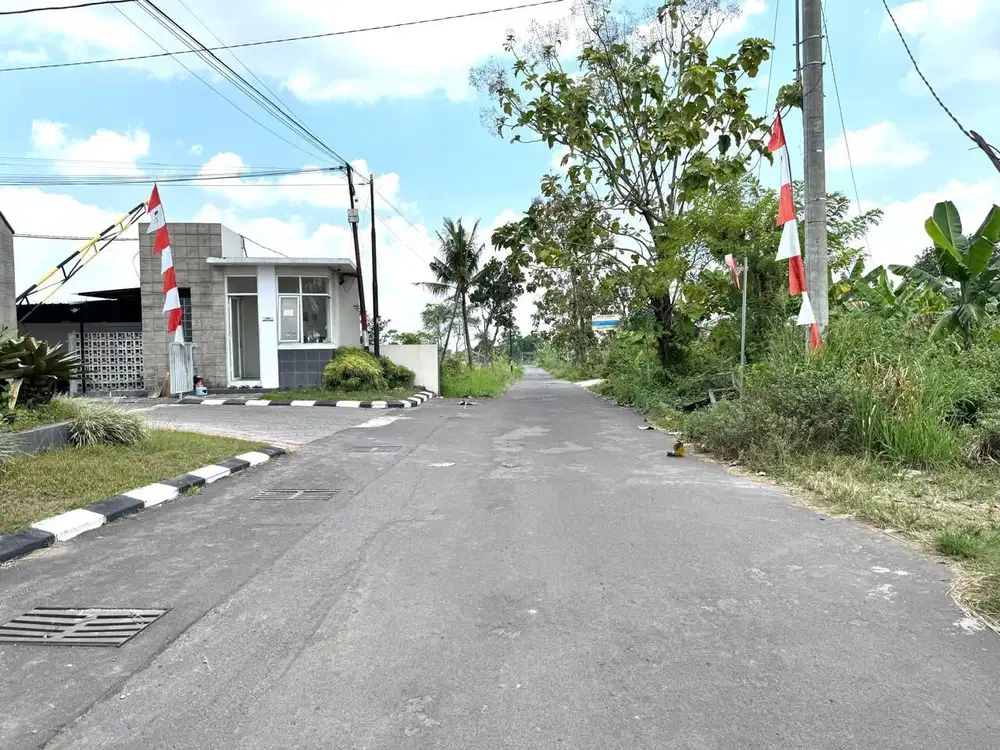 5 Menit Kampus UII Jogja, Tanah Pekarangan 2 Juta-an