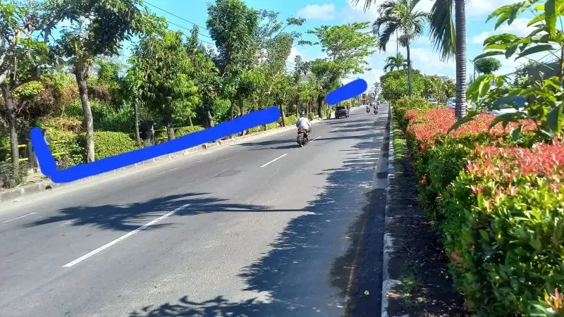 Tanah Strategis murah dekat BurgerKing Sunset Road Seminyak Bali