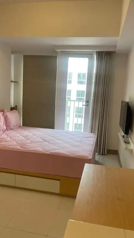 DISEWA MURAH APARTEMEN STUDIO FURNISH - TOKYO RIVERSIDE PIK 2