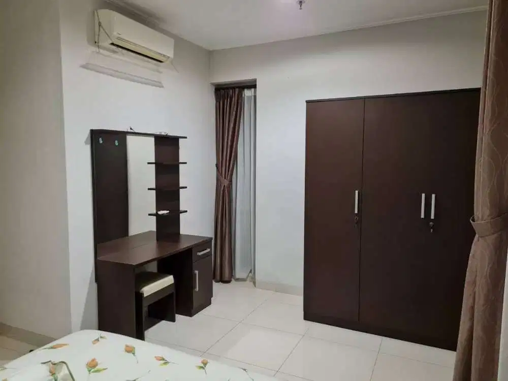 Apart 2 BR, lantai rendah, semifurnish, ppjb, negonsampai deal