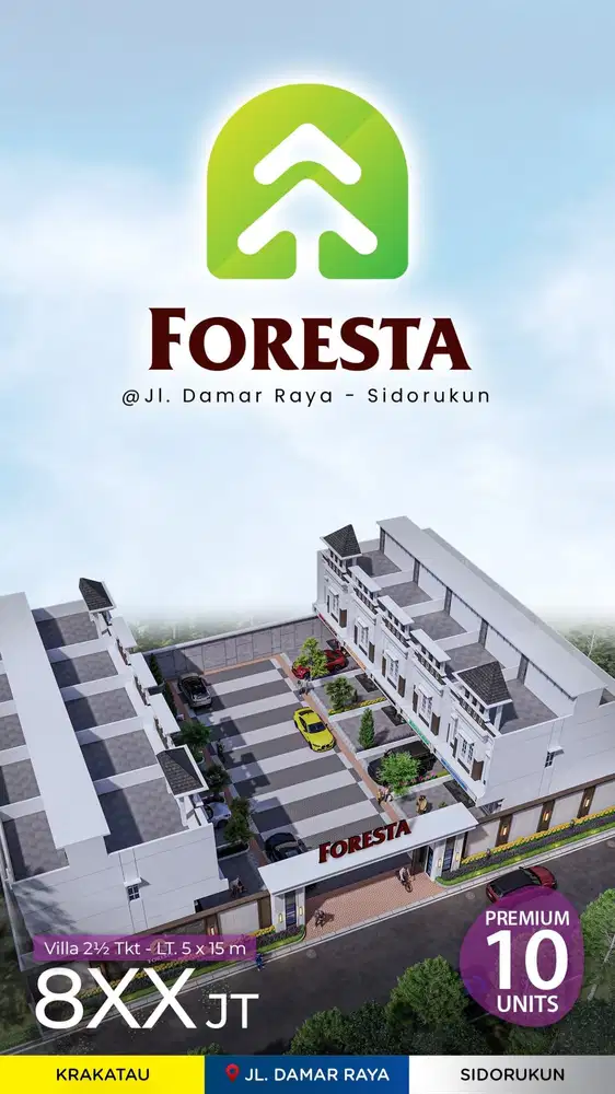 Komplek foresta jalan damar raya sidorukun