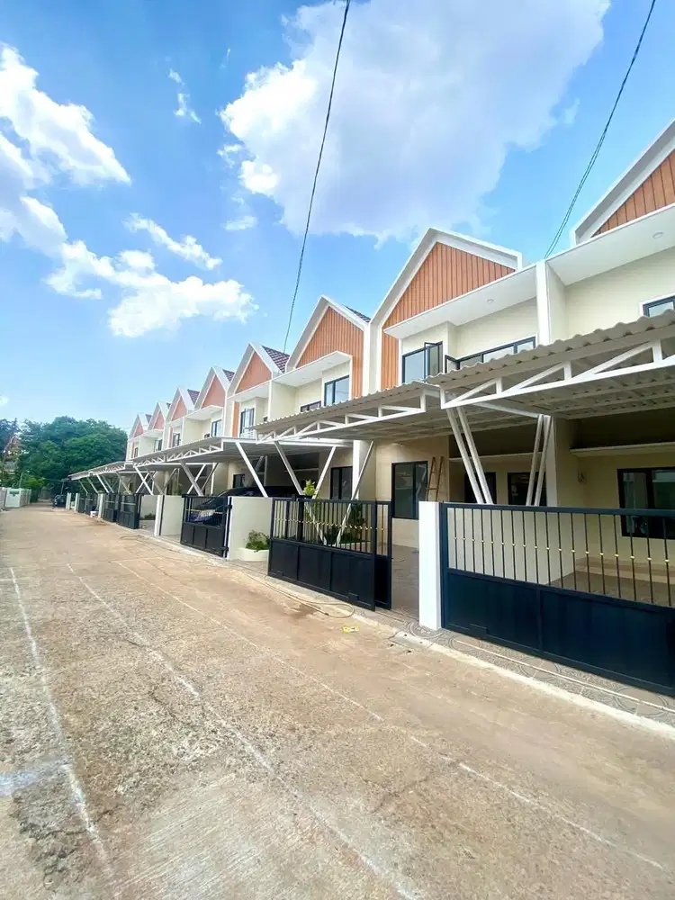 Rumah dengan one gate system mewah di bekasi kota