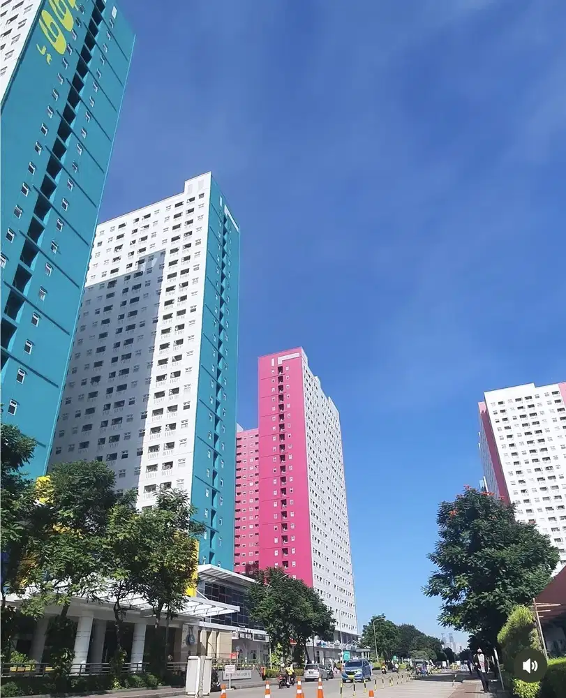 JUAL CEPAT! Green Pramuka Apartement 2BR Furnish