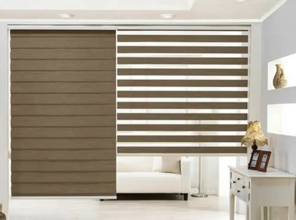 Zebra blind/ tirai kantor/gorden modern