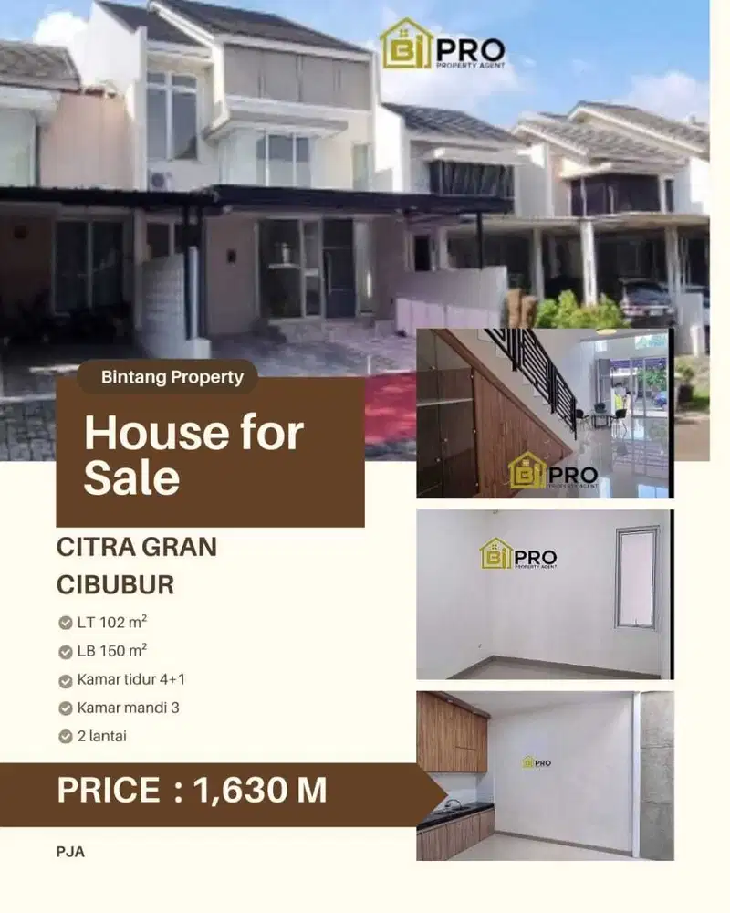 Rumah dijual di citragran cibubur
