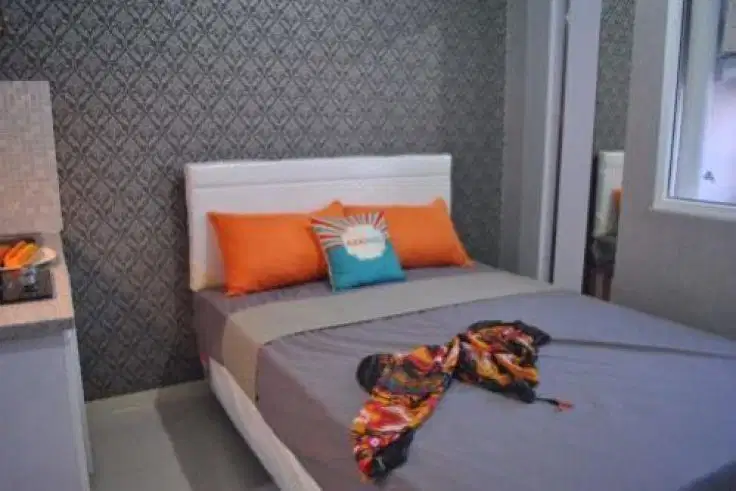 UNIT STUDIOROOM FURNISH GREEN PRAMUKA SQUARE SEWA PER/ TAHUN BOGENVILL