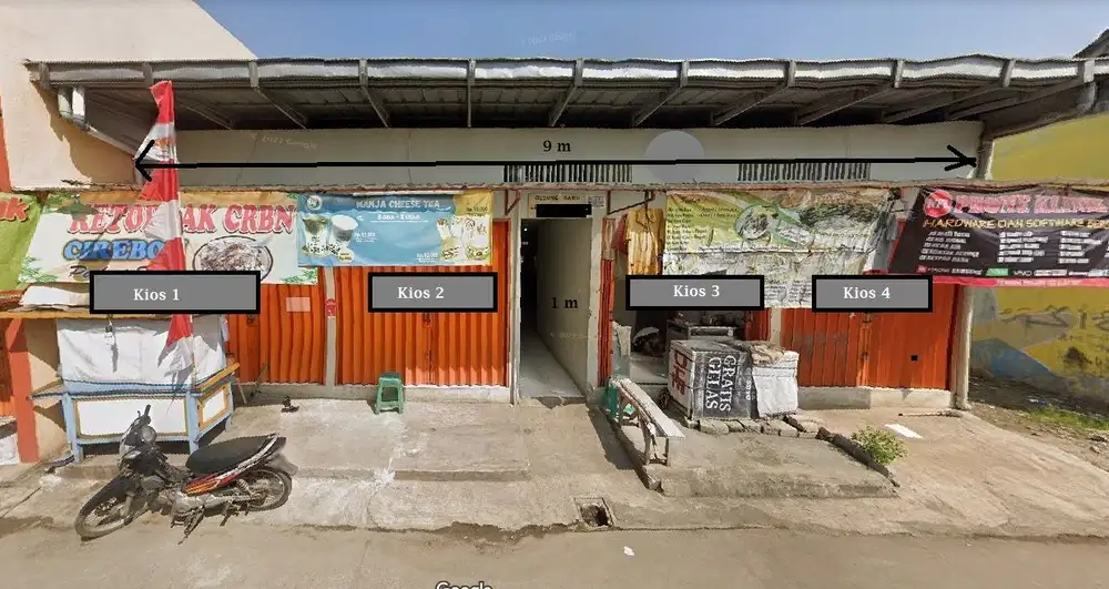 Ruang Usaha Luas Tanah 180 m2, Belakang Q Big BSD Serpong