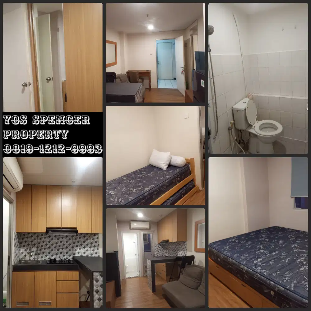 Ready Sewa Unit Apartemen Gading Nias 2 kamar Furnish