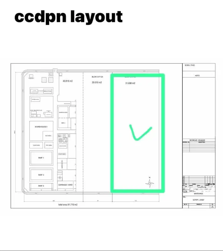 Jual Kavling Indutri Jababeka 1 luas 3,1ha / Kavling di Jababeka