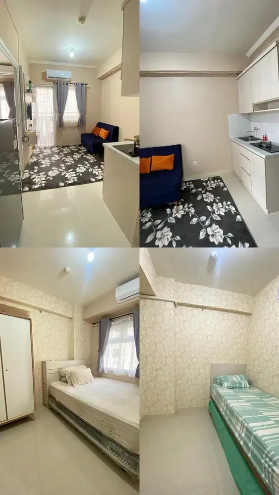 JUAL MURAH!!! Apartement Green Pramuka City 2BR Furnish di Atas Mall
