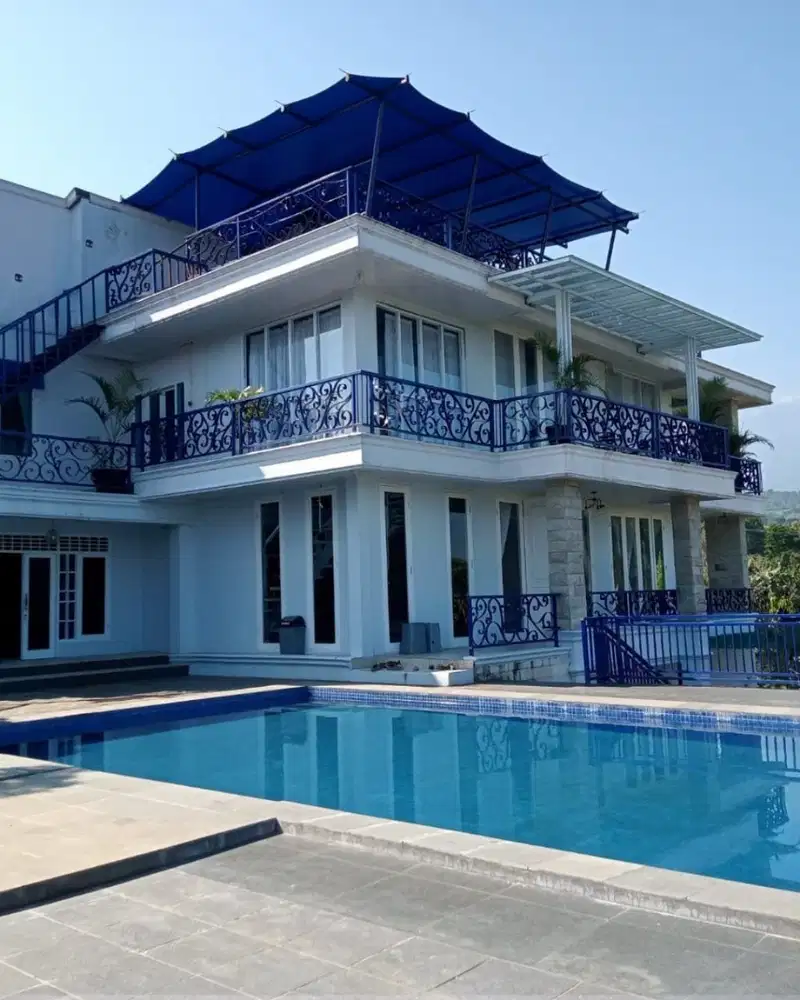 Jual Villa SHM Siap Komersil Puncak Bogor Income 2500Juta/Bulan