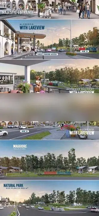 Dijual Ruko Maggirore Signature Gading Serpong View Danau Dan Boulevard