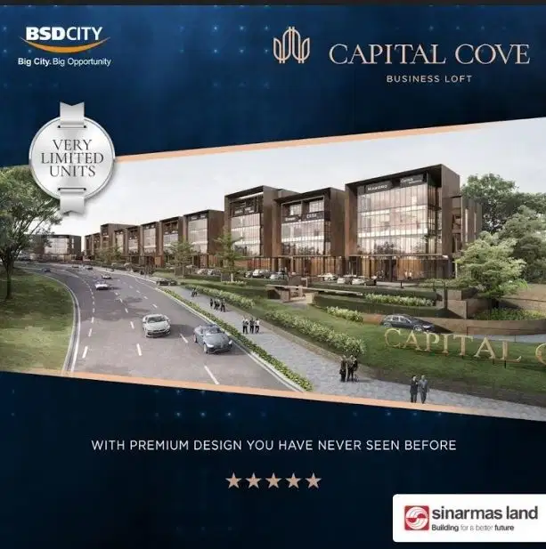 Promo 2025 Capital Cove Business Loft Ready Stock di BSD Serpong