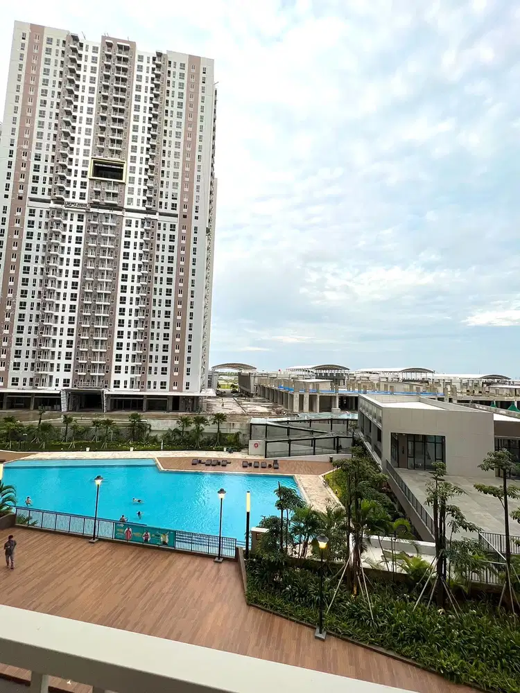 jual cepat apartement tokyo tipe 2 bedroom hoek siap huni middle zone