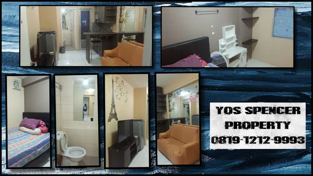 Ready Sewa Unit Apartemen Gading Nias 2 kamar Furnished