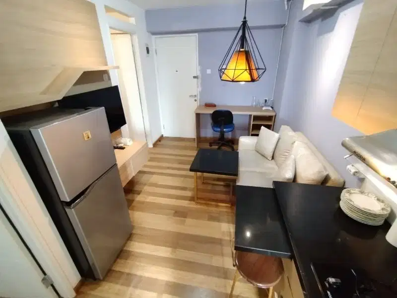 Jual { SHM } Apartemen Bassura City 2 Kamar Furnished Lantai rendah