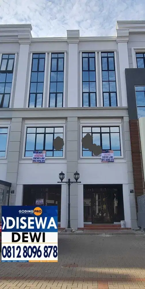 Disewakan Ruko Gandeng siap huni,cocok untuk kantor Lokasi strategis