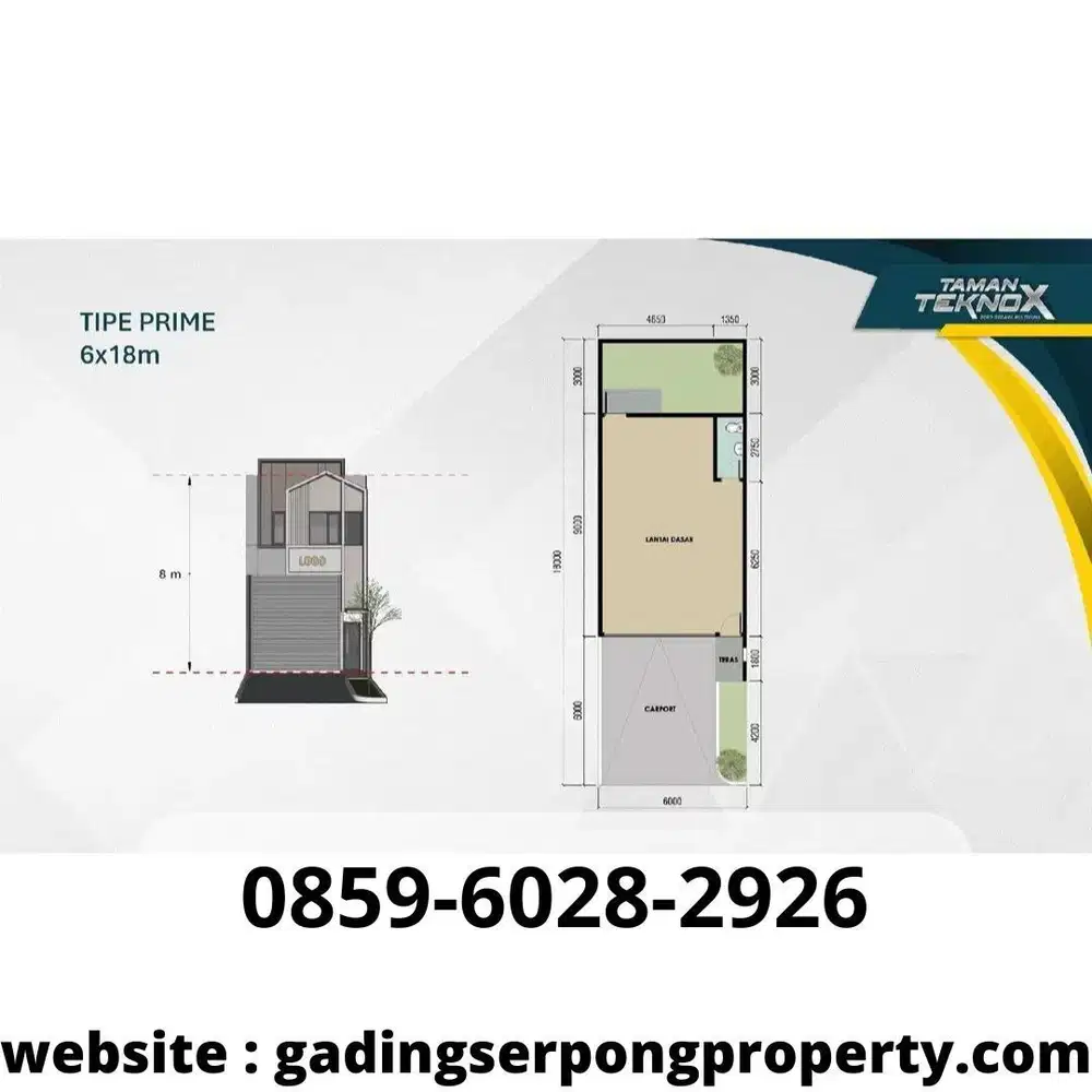 DIJUAL GUDANG TAMAN TEKNO SIAP PAKAI KPR TANPA DP AKSES CONTAINER BSD