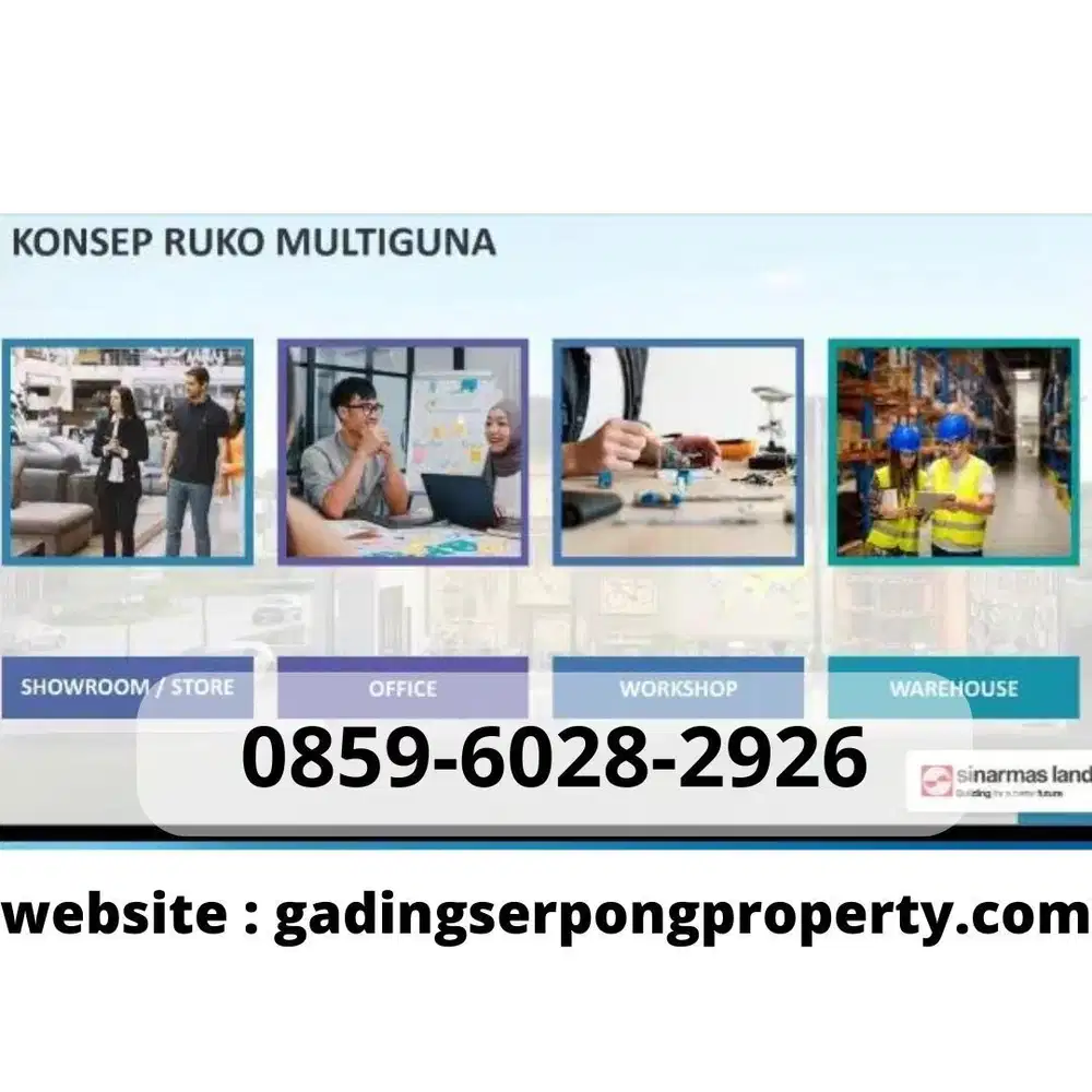 Taman Tekno X BSD City strategis akses mudah TERJANGKAU Big promo6x18