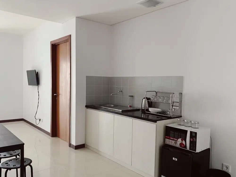 Sewa apartemen condo greenbay lantai rendah