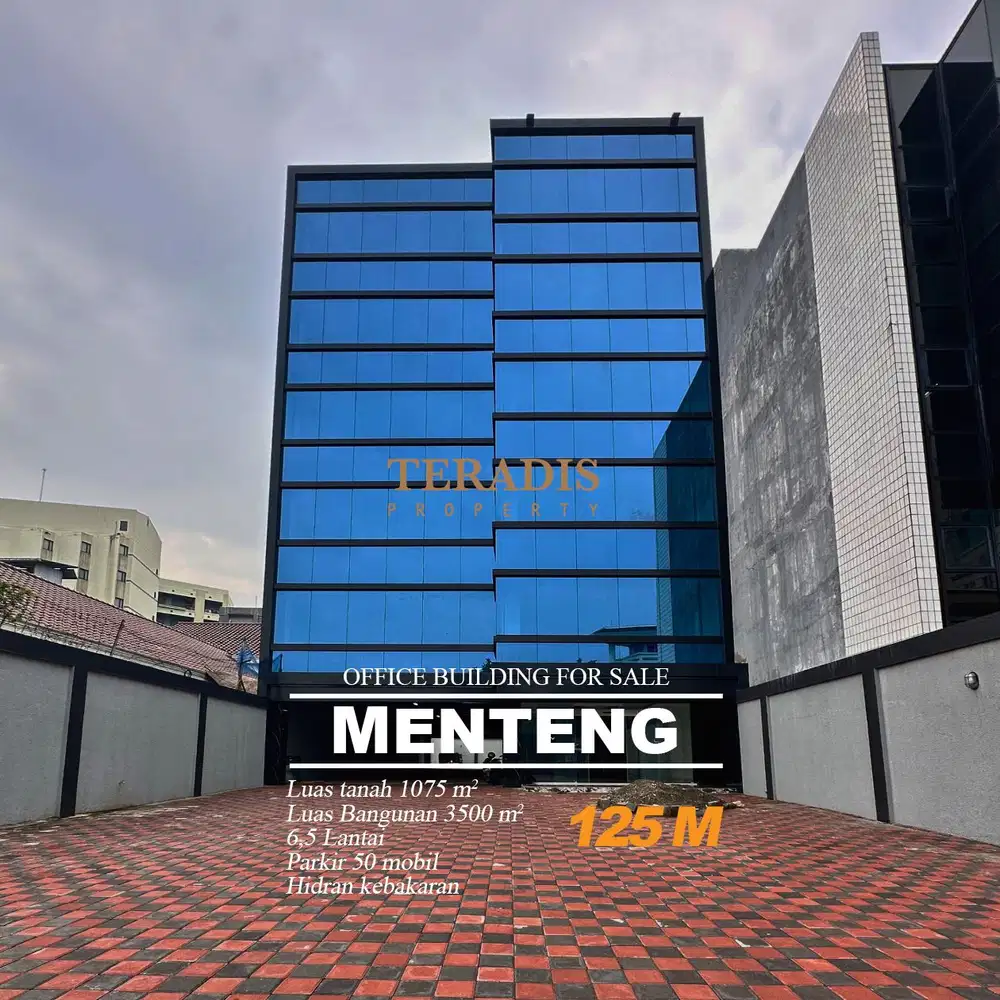 DIJUAL OFFICE BUILDING DI KAWASAN MENTENG AREA