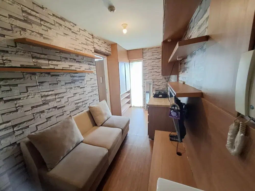 Unit Terbatas! 1BR Furnished Water Heater Apartemen Bassura City