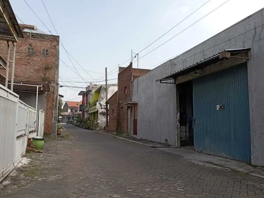 DIJUAL LAHAN DAN GUDANG DI JALAN ANGKLUNG, SOEKARNO HATTA, KOTA MALANG