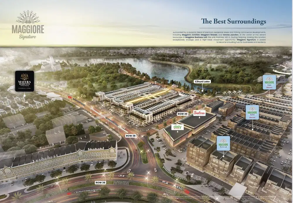 Ruko Gandeng Baru 2 Muka DP Cicil Maggiore Signature Gading Serpong