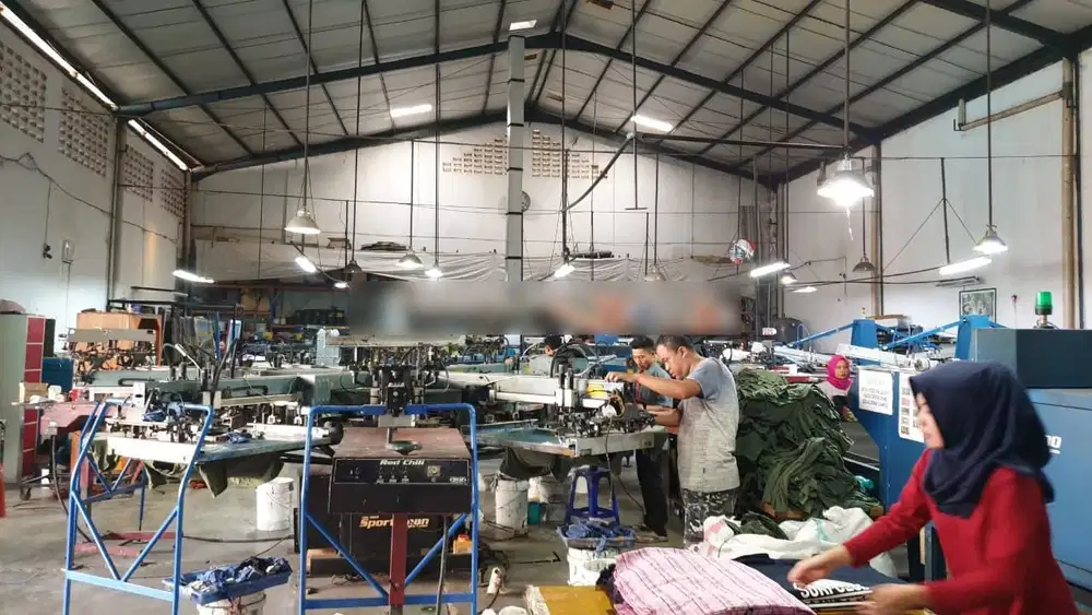 gudang siap pakai daerah industri komplek jln cibolerang, kopo, bandung selatan