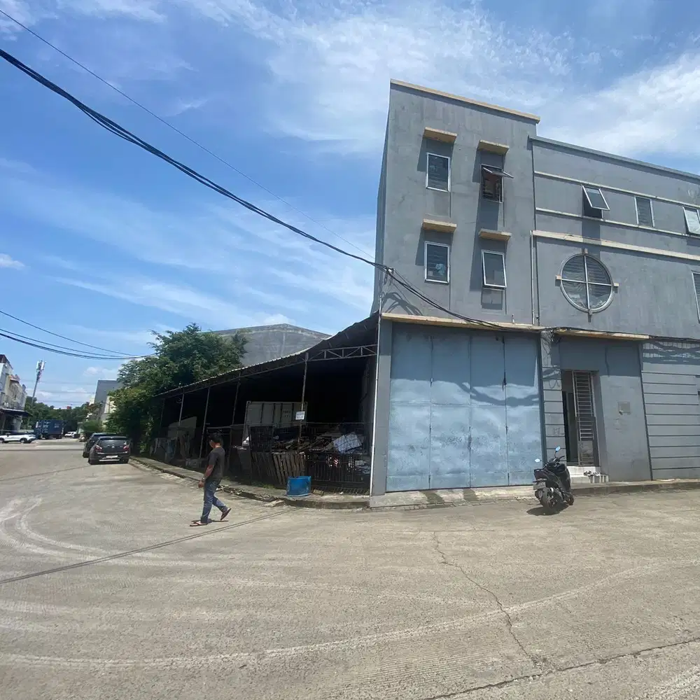 Jual Gudang Cold Storage Pik 3 Lantai 517m2 Hoek