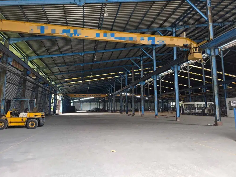FOR RENT  Tanah & Bangunan Pabrik dalam Kawasan Delta Mas, Cikarang