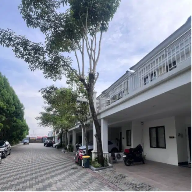 dijual perumahan jewel residence siap huni jl sidorukun krakatau
