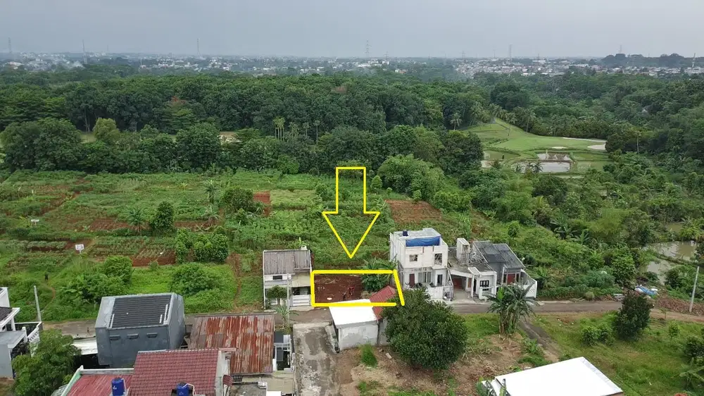Kavling Dalam Komplek Dekat  Gudang Lazada Jl Raya Bogor Dibawah NJOP