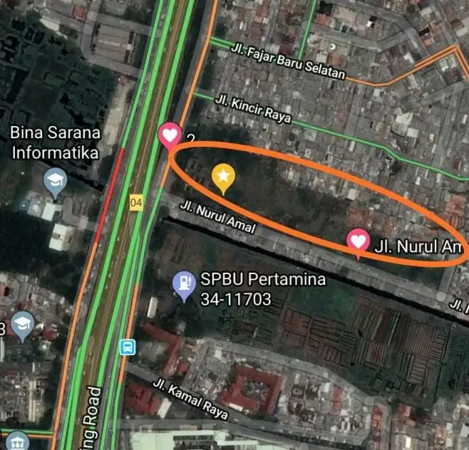 Dijual Kavling Cengkareng Ring Road Jakarta