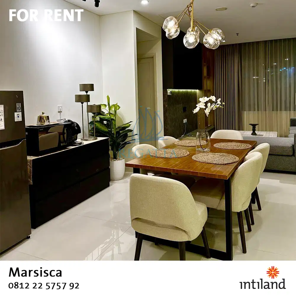 For RENT Regatta - Fully Furnished - 2BR