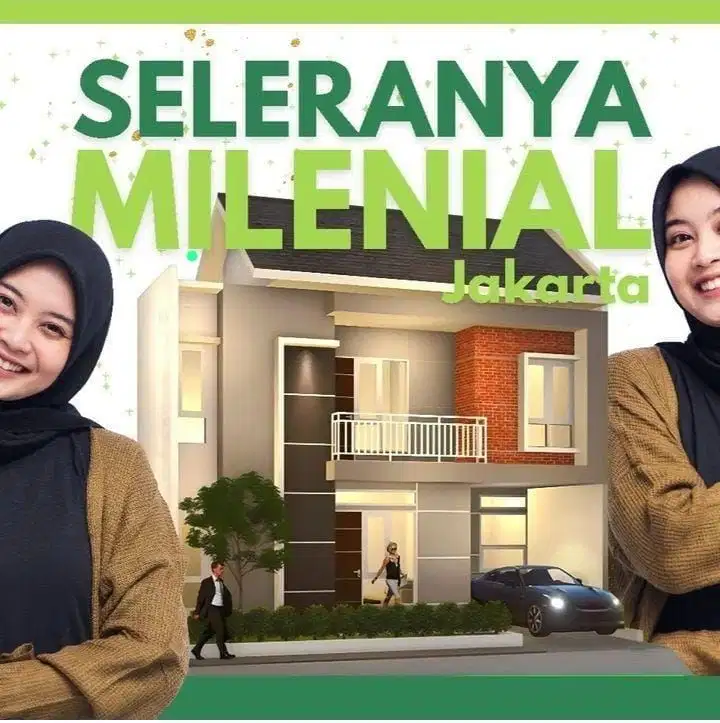 Rumah Millenial Dp 25 Jt all in Jakarta Cakung Pesona Rorotan