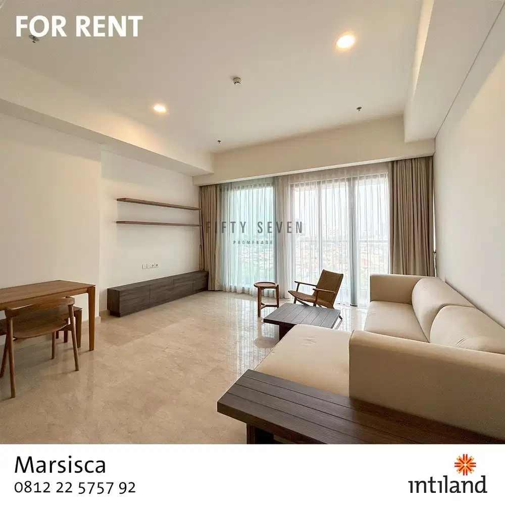 For RENT 57 Promenade Apartment - Fully Furnished - 2BR - BRAND NEW