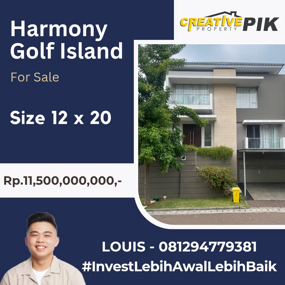 Jual Murah Rumah Golf Island
