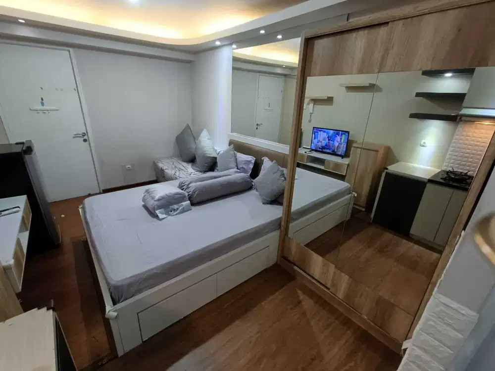 STUDIO ATAS MALL CATTLEYA BASSURA CITY APARTEMEN FREE IPL SIAP HUNI