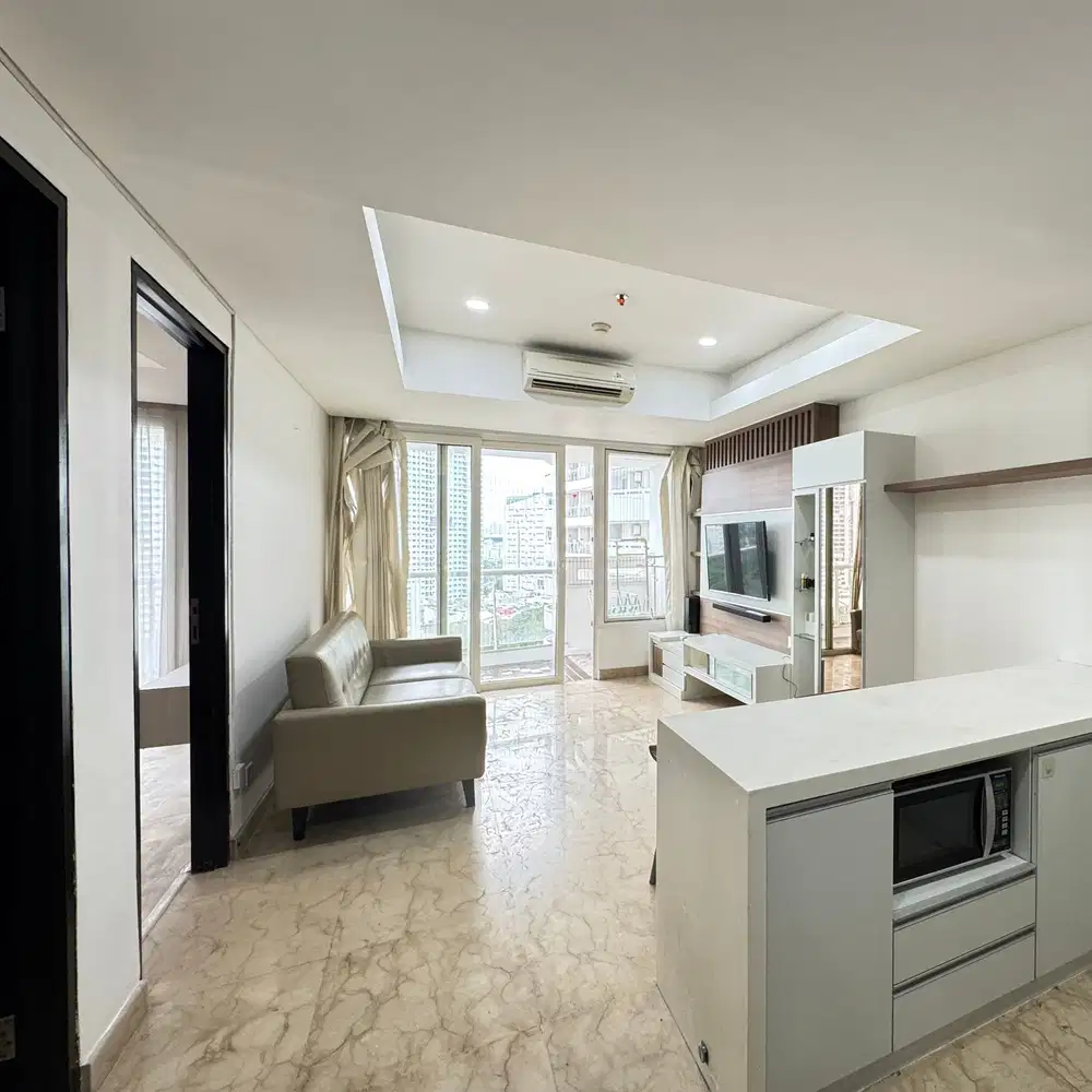 Jual sewa murah apartemen royale springhill 1 kamar 79 meter furnish