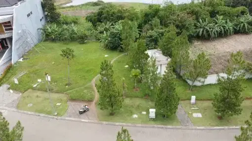 Tanah View danau di Tatar Titiswari Kota Baru Parahyangan