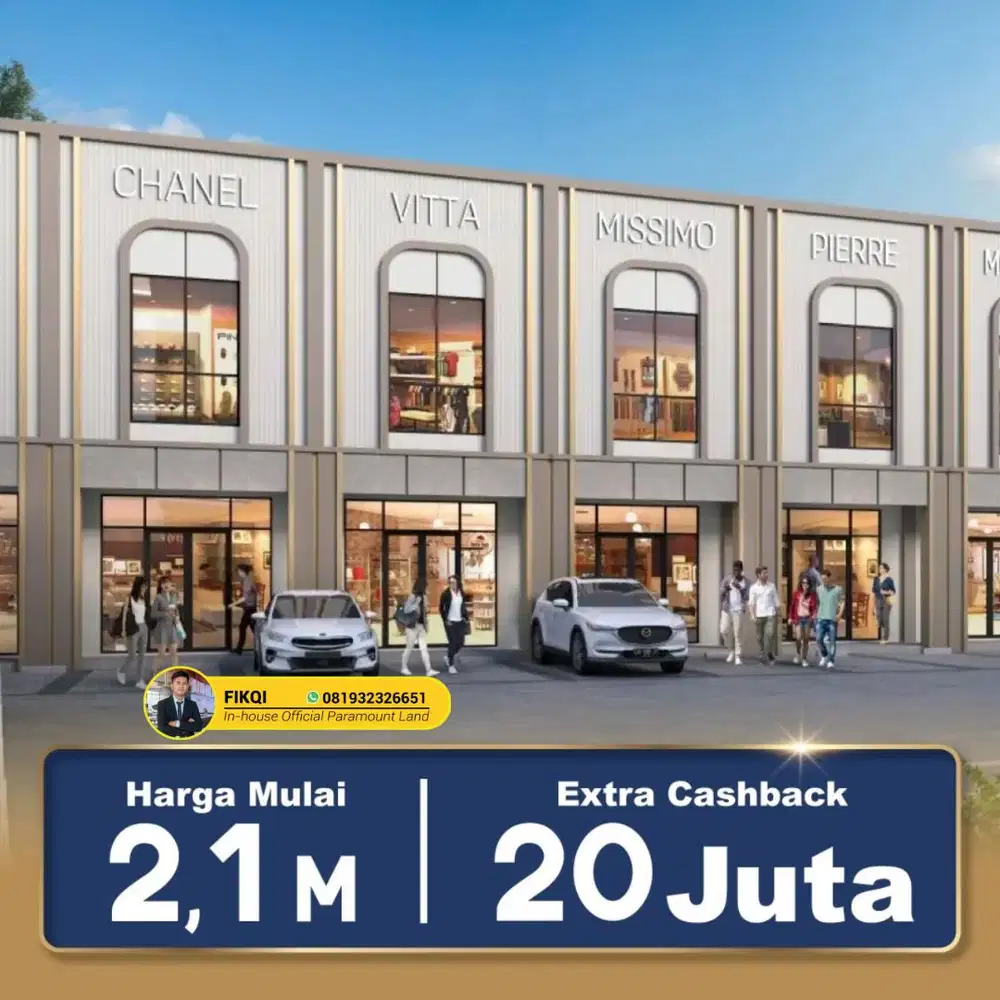 Ruko Stategis Termurah Illago grande gading serpong stock terbatas