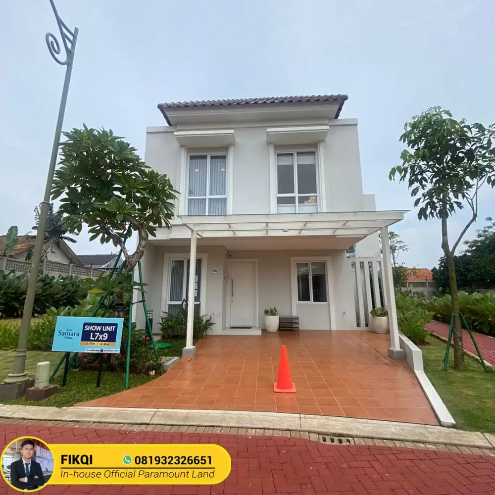 Rumah Mewah Full Furnished New Samara Village Siap Huni Promo Free PPN