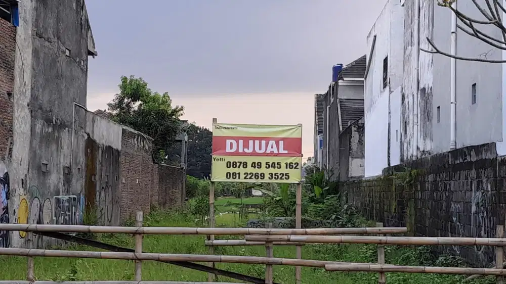 Tanah Strategis Cocok Untuk Usaha Tepi Jl Anggajaya, Concat, Sleman