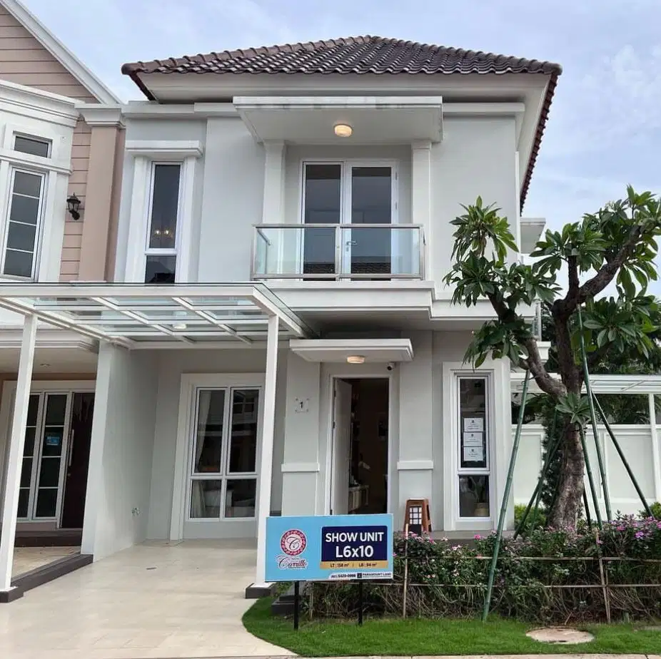 Rumah Hoek Mewah Boston Village Gading Serpong